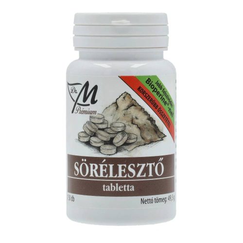 Dr. M prémium sörélesztő+bioperine tabl.