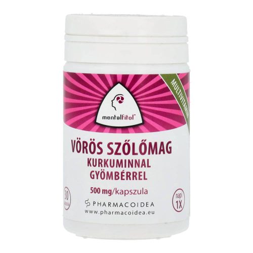 Mentalfitol vörös szőlőmag komplex kap.