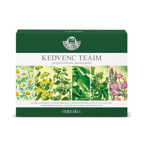 Herbária kedvenc teáim gyógynövény 6x5db
