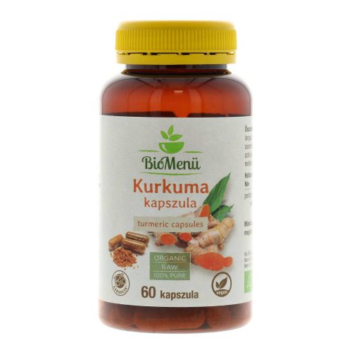 Biomenü bio kurkuma kapszula 60 db