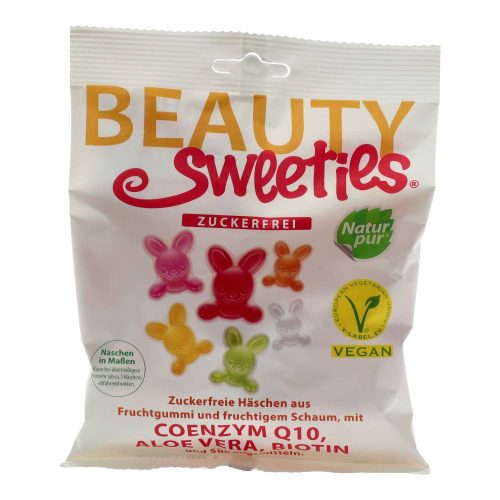 Beauty sweeties cukormentes vegán gumicukor 125g