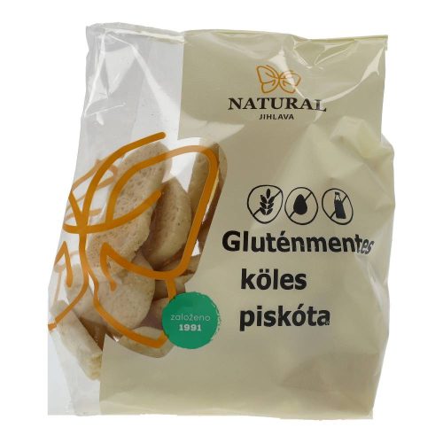 Natural köles piskóta gluténmentes, laktózmentes