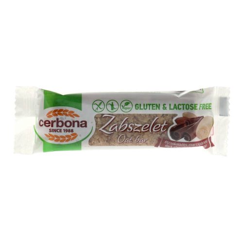 Cerbona zabszel.étcsoki-marcipán gluténmentes, laktózmentes