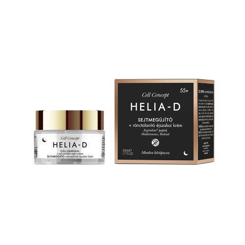 Helia-D Cell Concept sejtmegújító és ránctalanító éjszakai krém 55+