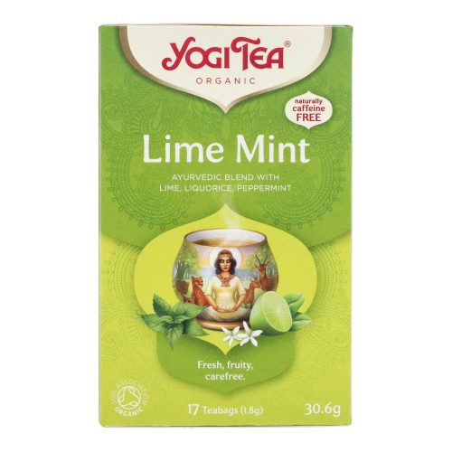 Yogi bio lime menta tea