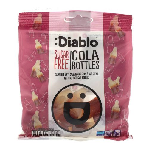 Diablo gumicukor cola cukormentes