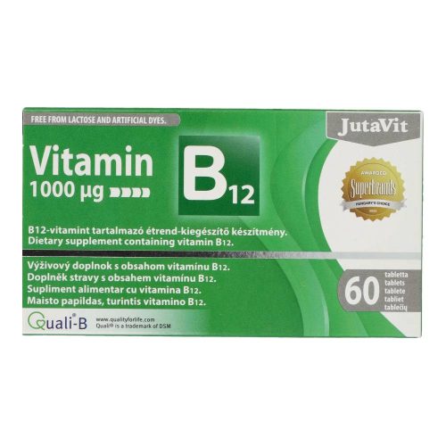 Jutavit b12-vitamin tabletta 60 db