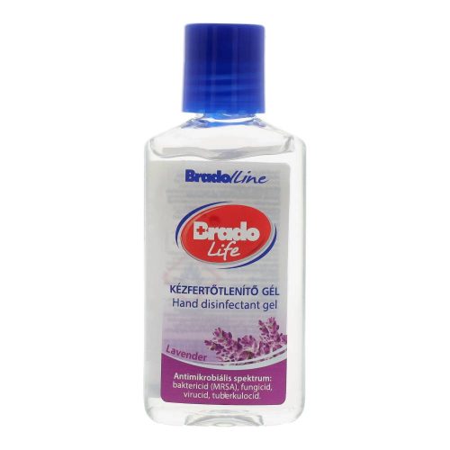 Bradolife kézfertőtlenítő gél levendula (50 ml)