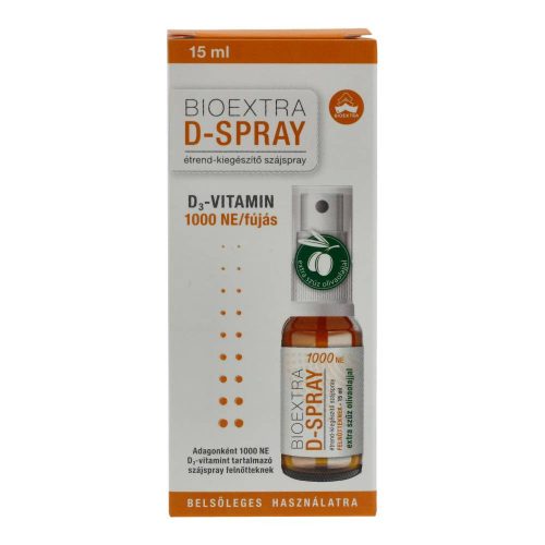 Bioextra d-spray 1000ne d3-vitamin 15ml