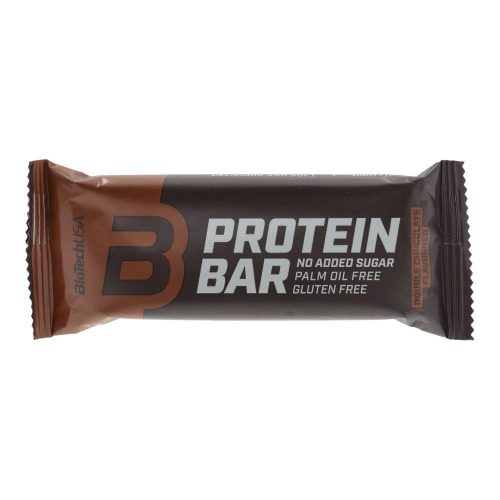 Biotech protein bar dupla csoki gluténmenteshozzáadott cukor nélkül