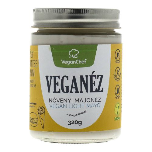 Veganchef veganéz light majonéz üveges