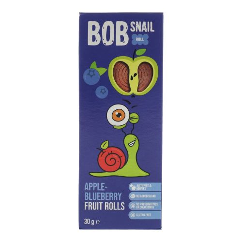 Bob snail rolls alma-áfonya gluténmenteshozzáadott cukor nélkül