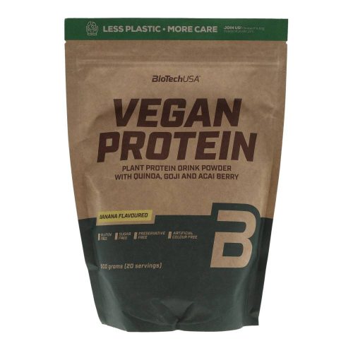 BioTechUSA vegan protein banán 500g
