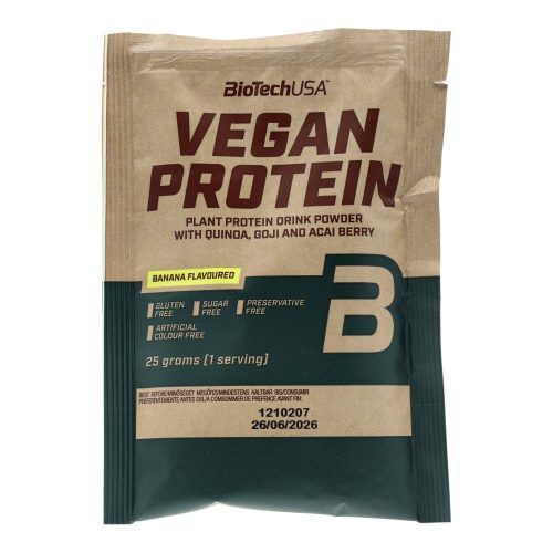 BioTechUSA vegan protein banán 25g