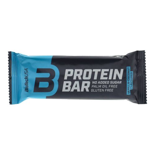 Biotech protein bar kókusz-van. Gluténmenteshozzáadott cukor nélkül