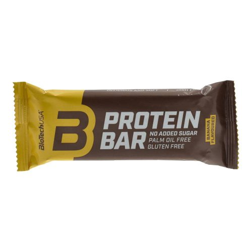 Biotech protein bar banán gluténmenteshozzáadott cukor nélkül