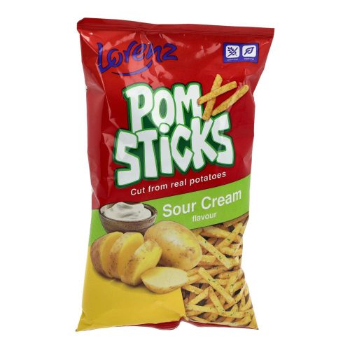 Lorenz burgonya chips tejfölös 85g gluténmentes