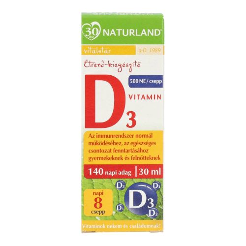 Naturland d3-vitamin csepp
