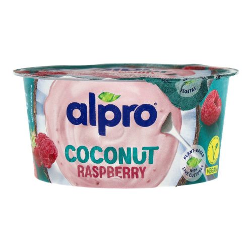 Alpro kókuszgurt málna gluténmentes, laktózmentes  30n