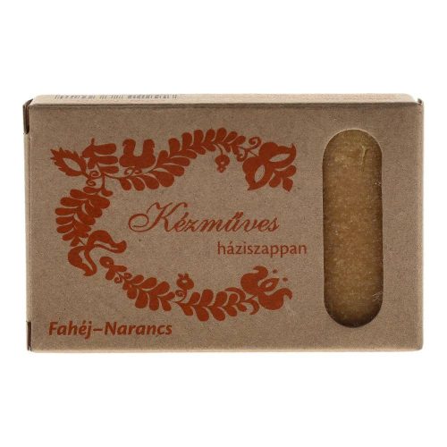 Kézműves háziszappan fahéj-narancs