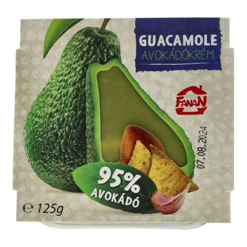 Fanan avokádókrém 125g 45n