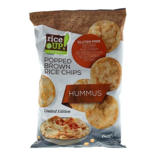 Rice up barnarizs chips humusz gluténmentes