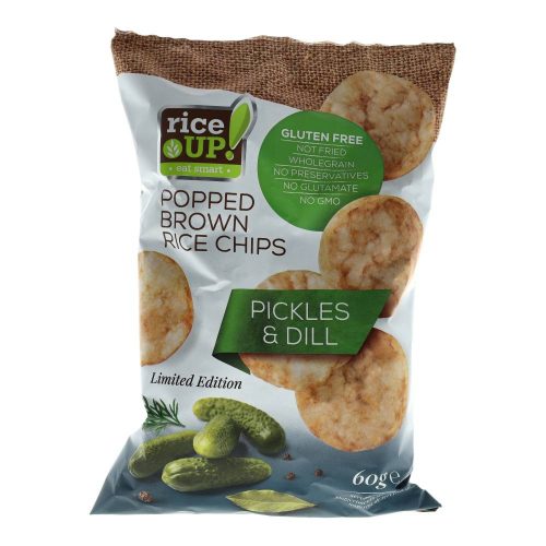Rice up barnarizs chips uborkás gluténmentes