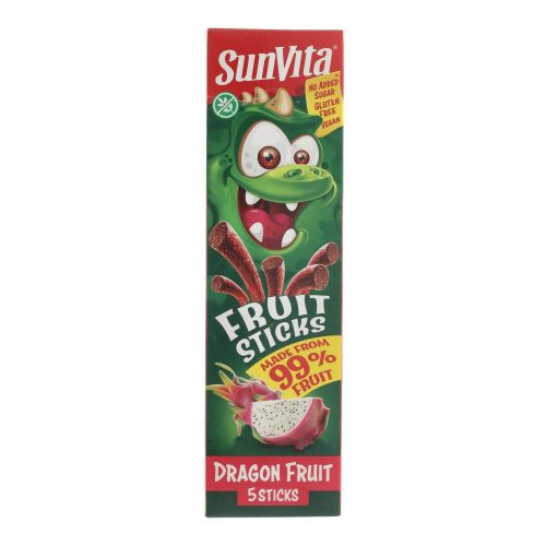 Sunvita gyümölcspálcika sárkánygy. 5x20g