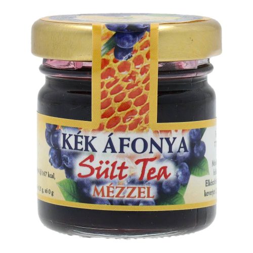 Mecsek sült tea mézzel kék áfonya
