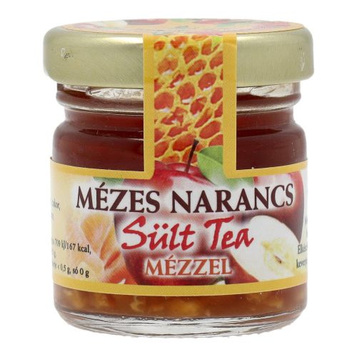 Mecsek sült tea mézzel narancs