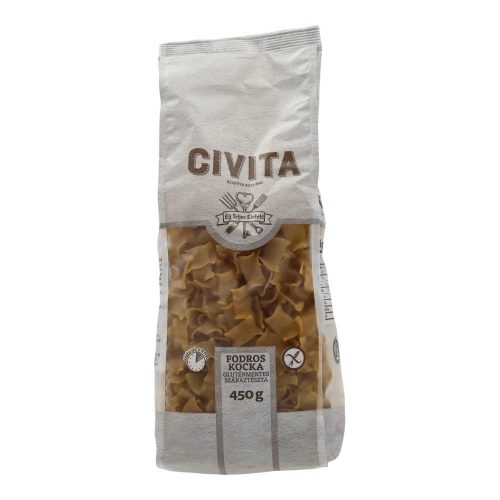 Civita kukoricatészta fodros kocka gluténmentes