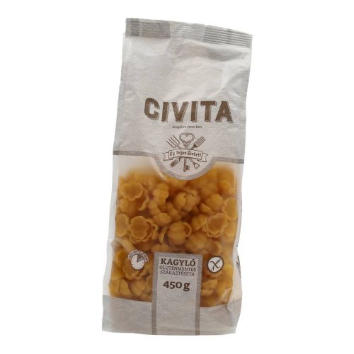 Civita kukoricatészta kagyló gluténmentes