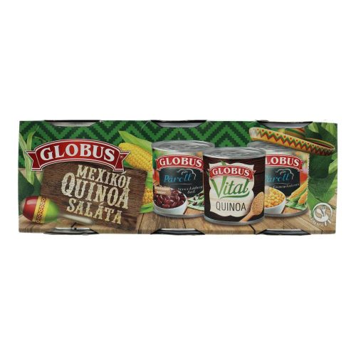 Globus mexikói quinoa saláta 3x150g