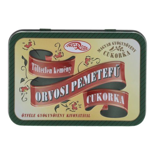 Orvosi pemete cukorka díszdobozos