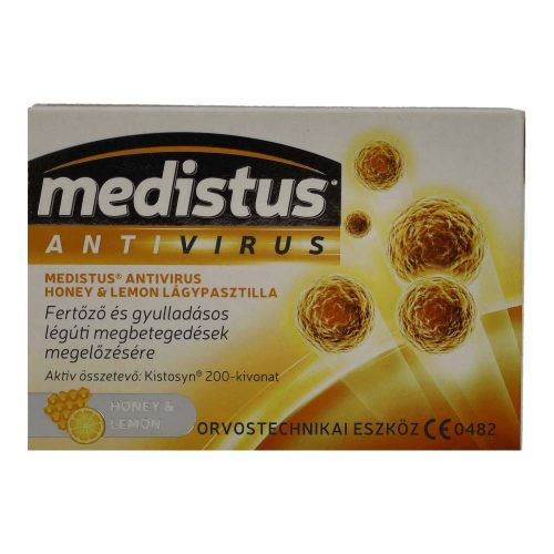Medistus antivírus lágypaszt.méz-citrom