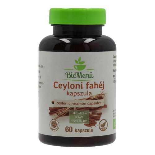 Biomenü bio ceyloni fahéj kapszula 60 db