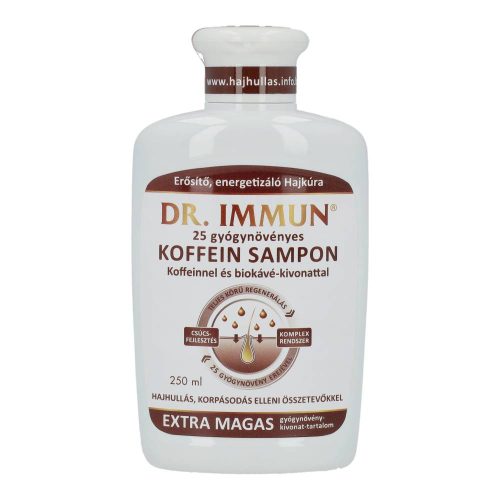 Dr. Immun sampon koffein hajhullás és korpa ellen