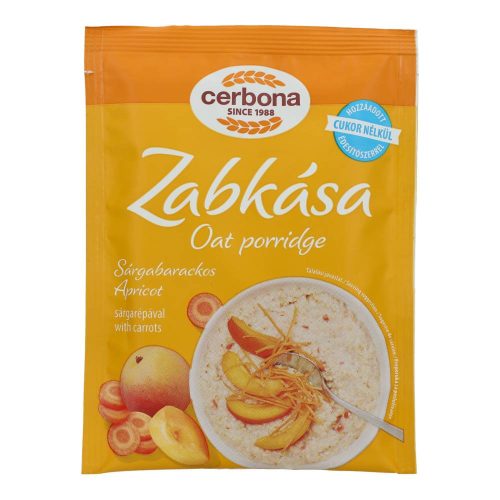 Cerbona zabkása sárgabarack hozzáadott cukor nélkül 50g