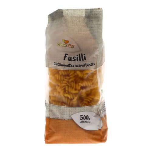 Love diet tészta fusilli gluténmentes