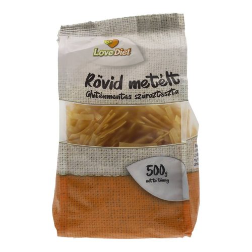 Love diet tészta rövid metélt gluténmentes
