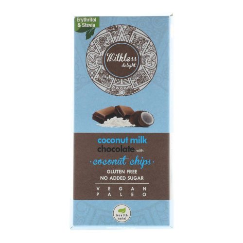 Health market csoki kók.chipsz gluténmentes, cukormentes80g
