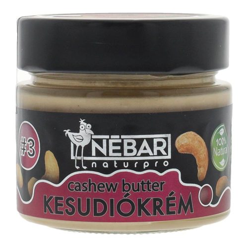 Nébar naturpro #3 kesudiókrém gluténmenteshozzáadott cukor nélkül