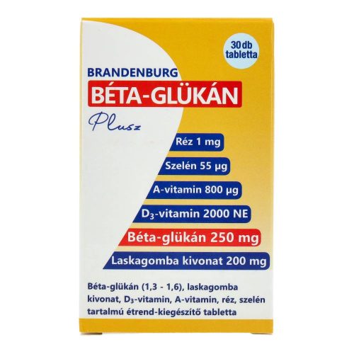 Brandenburg béta-glükán plusz tabletta
