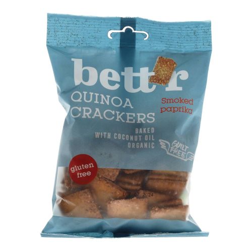 Bettr bio quinoa kréker paprikás gluténmentes