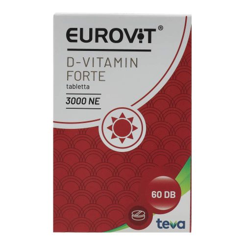 Eurovit d-vitamin 3000ne forte tab. 60 db