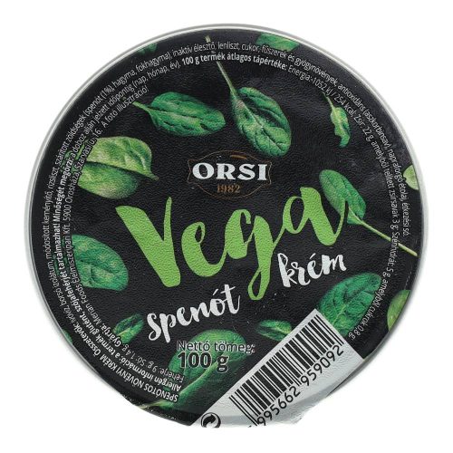 Orsi vega krém spenót