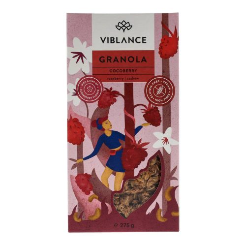 Viblance granola cocoberry gluténmentes 275g