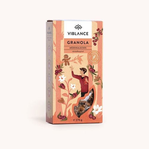 Viblance granola mézeskalács gluténmentes 275g