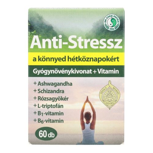 Dr. Chen anti-stressz gyógynöv.+vit.kapsz