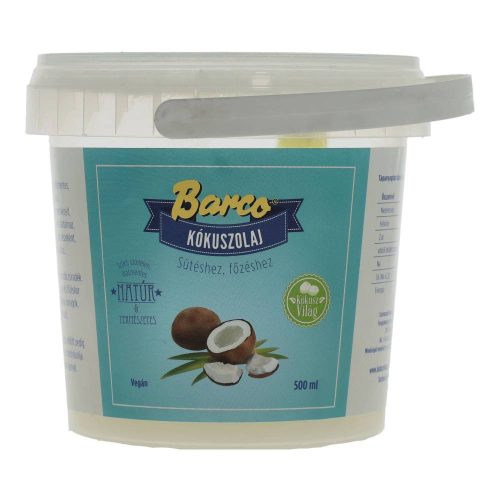 Barco kókuszolaj vödrös 500ml